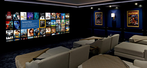 Kaleidescape luxury home theater