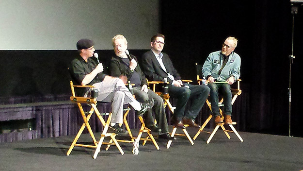 Mars 101 panel with Andy Weir, Ridley Scott, Drew Goddard, and Adam Savage