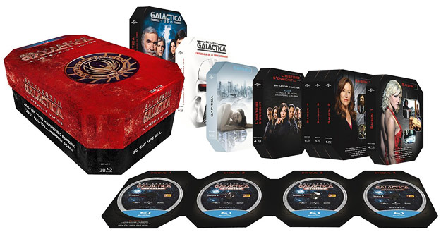 Battlestar Galactica: The Ultimate Collection (French Blu-ray Box Set)