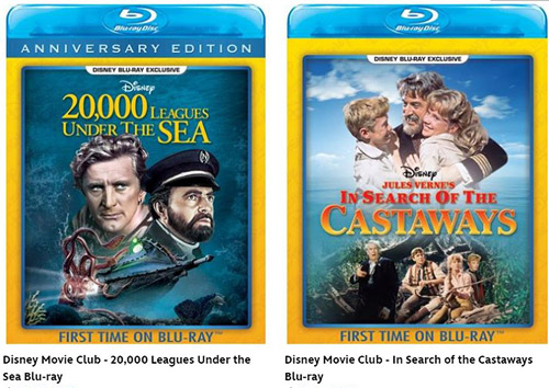 20,000 Leagues Under the Sea Disney Movie Club