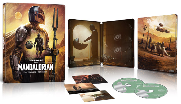 The Mandalorian: The Complete First Season (4K Ultra HD Steelbook)