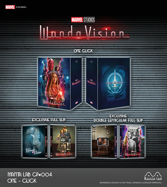 WandaVision "Disc-less" Steelbook from Manta Lab in Hong King