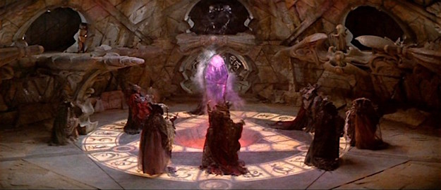 A scene from The Dark Crystal