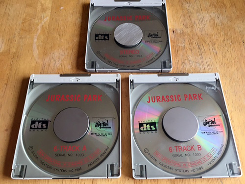 Jurassic Park DTS CDs