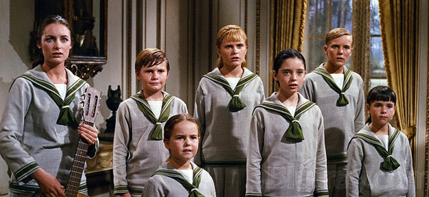 A scene from The Sound of Music