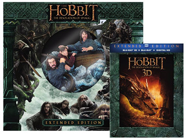 The Hobbit: The Desolation of Smaug - Extended Edition with Statue (Blu-ray 3D)
