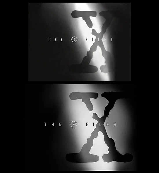 X-Files font comparison
