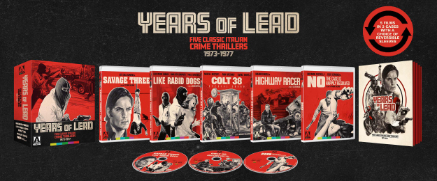 Years of Lead: Five Classic Italian Crime Thrillers – 1973-1977 (Blu-ray Disc)