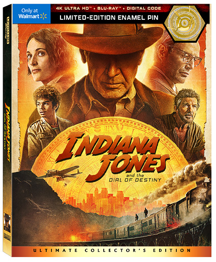 Indiana Jones and the Dial of Destiny (Walmart 4K UHD with Pin)
