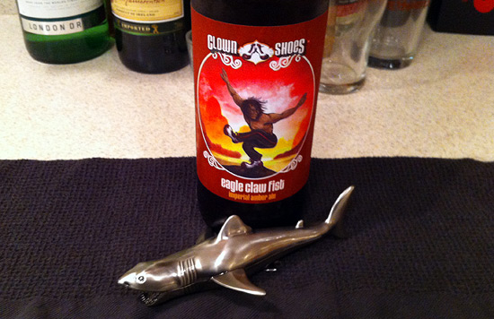Bruce vs. Clown Shows Imperial Amber Ale: Eagle Claw Fist