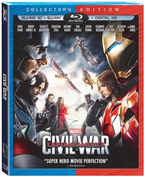 Captain America: Civil War Blu-ray 3D