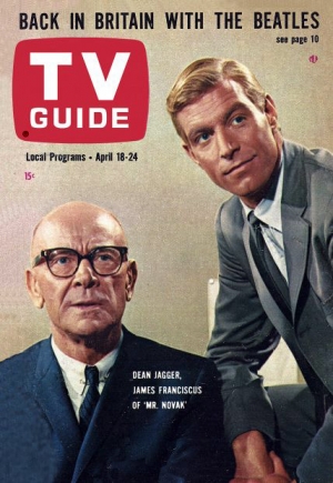 Mr. Novak on the cover of TV Guide