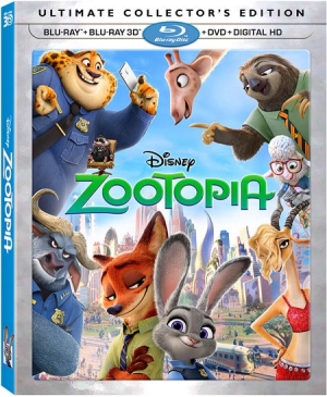 Zootopia on Blu-ray 3D
