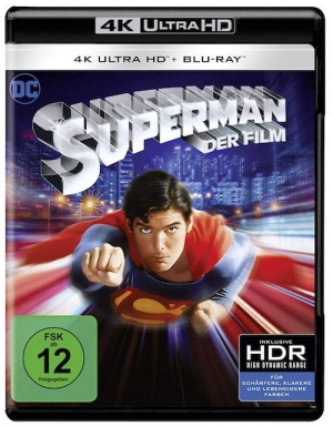 Superman: The Movie (German 4K UHD cover art)