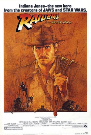 Raiders of the Lost Ark one sheet