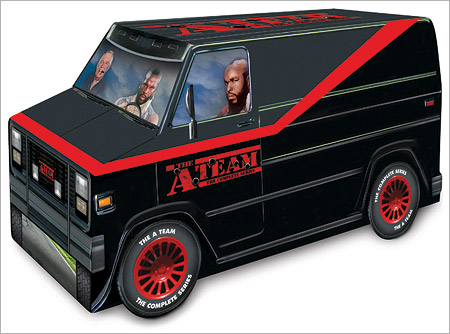 Packaging for Universal's The A-Team: The Complete Series on DVD