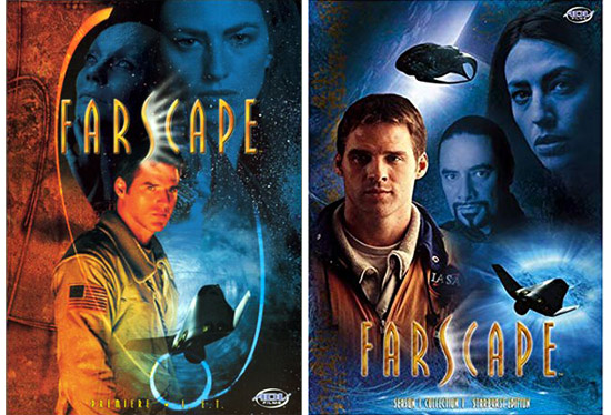 Farscape regular edition and Farscape: Starburst Edition (DVD)