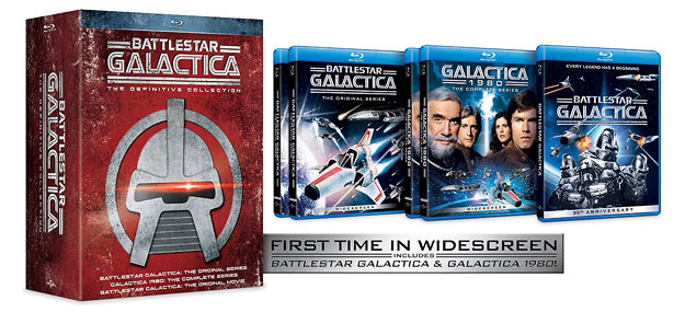 Battlestar Galactica: The Complete Series - Definitive Edition (Blu-ray Disc)