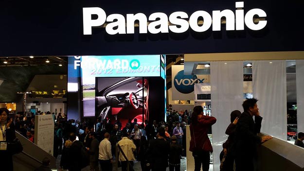 The Panasonic booth at CES 2016