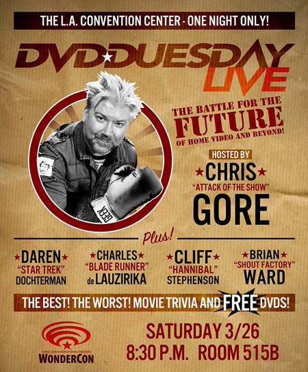 Chris Gore's DVD-Duesday at WonderCon 2016