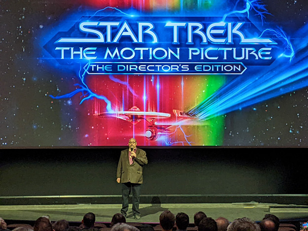 David C. Fein introduces the Star Trek: The Motion Picture - Director's Edition at Paramount on 4/4/2022.