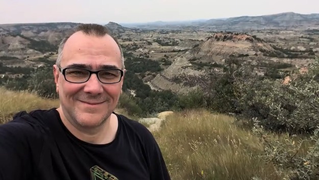 Bill in the North Dakota Badlands (Theodore Roosevelt National Park)
