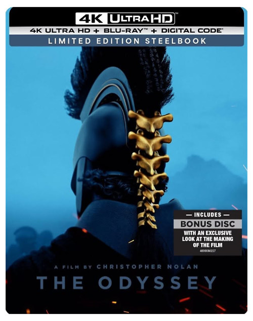 The Odyssey (4K Ultra HD Steelbook)