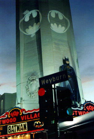 Batman Westwood Village (photo by Bill Gabel)