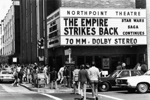 The Empire Strikes Back - at the Northpoint Cinema in San Francisco