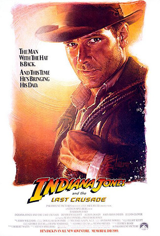 Indiana Jones and the Last Crusade poster (version 1)