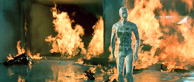 A scene from Terminator 2