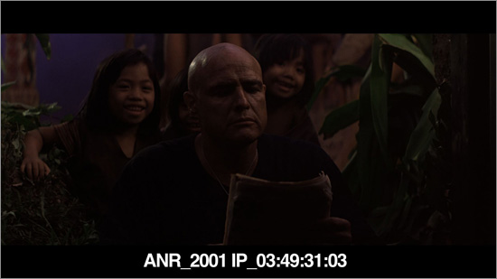 Screen shot of the 2001 I.P. of Apocalypse Now Redux