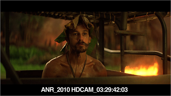 Screen shot of the 2010 Blu-ray master of Apocalypse Now Redux