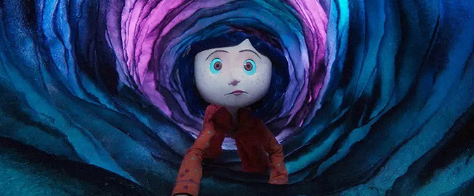 Tim reviews Henry Selick’s stop-motion classic CORALINE (2009) in 4K Ultra HD from Laika & Shout! Factory