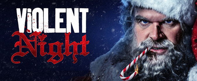 Stephen reviews Tommy Wirkola’s holiday horror/comedy VIOLENT NIGHT (2022) in 4K UHD from Universal