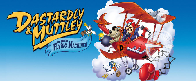 Tim reviews Hanna-Barbera’s complete DASTARDLY AND MUTTLEY on Blu-ray from Warner Archive!