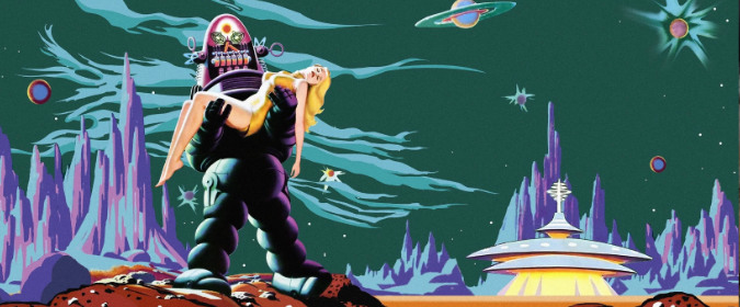 Bill reviews Fred M. Wilcox’s landmark sci-fi classic FORBIDDEN PLANET (1956) in 4K from Arrow!