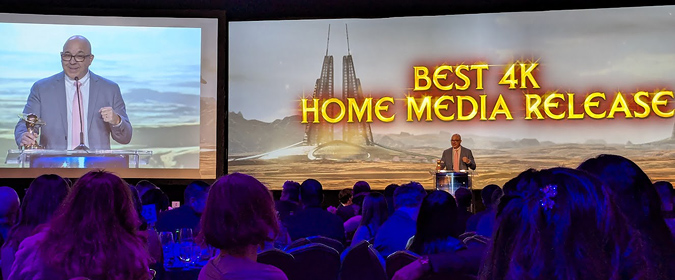 KL Studio Classics, Lionsgate, Warner & Sony all win for Home Media at The 52nd Annual Saturn Awards!