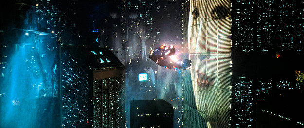 A scene from Blade Runner: The Final Cut in 4K