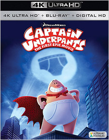 Captain Underpants: The First Epic Movie (4K Ultra HD)