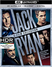 Jack Ryan: 5-Film Collection (4K Ultra HD)