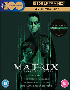 The Matrix Ultimate Collection (with Animatrix, UK import 4K Ultra HD)