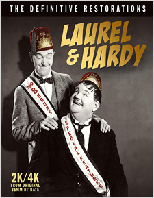 Laurel & Hardy: The Definitive Restorations (Blu-ray Disc)